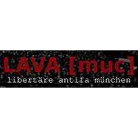 Logo der Libertären Antifa München (LAVA MUC) Logo der Libertären Antifa München (LAVA MUC)