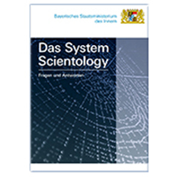Titelseite der Broschüre " Das System Scientology" Titelseite der Broschüre " Das System Scientology"