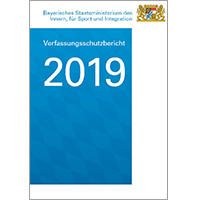 Titelseite Verfassungsschutzbericht 2019