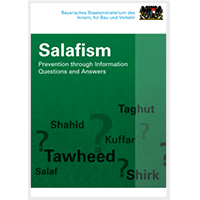 Titel der Broschüre "Salafismus" Englisch
