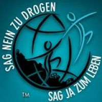 Logo der Scientology-Kampagne "Sag NEIN zu Drogen - Sag JA zum Leben"