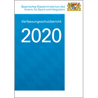 Titelseite Verfassungsschutzbericht 2020