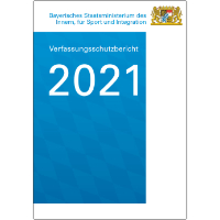 Titelseite Verfassungsschutzbericht 2021